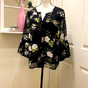 Macy’s Fever Women’s Floral Blouse